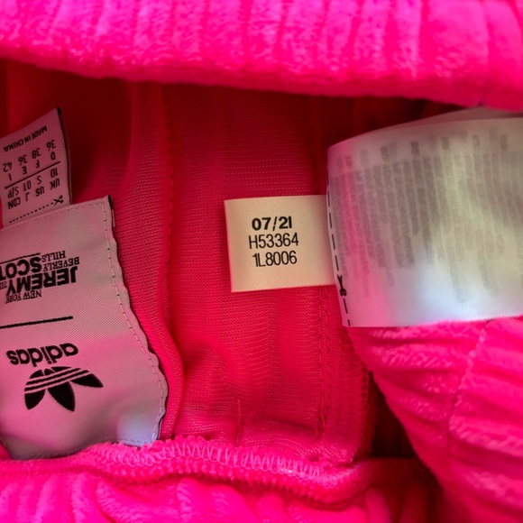 JEREMY SCOTT X ADIDAS WOMEN’S HOT PINK SKIRT SIZE SMALL - Picture 4 of 6